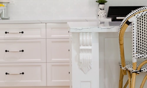 High Quality White Kitchen Cabinetry